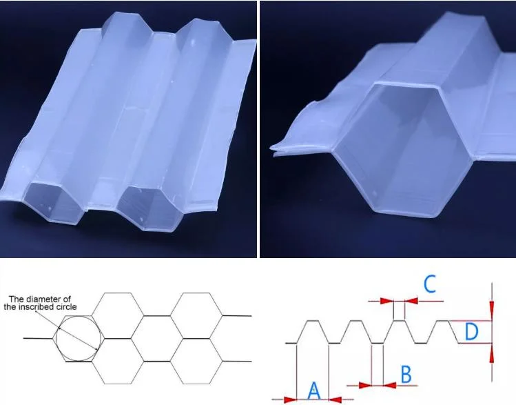 Factory Supply Plastic Honeycomb Fill Tube Settlers for Water Treatment