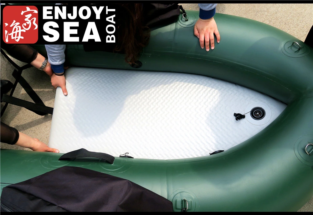Float Tube with Inflatable Seat Belly Fishing Boat for Single Person