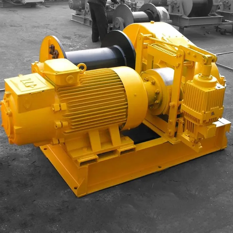 High Speed Cable Pulling Electric Winch Wire Rope Drum for Lifting