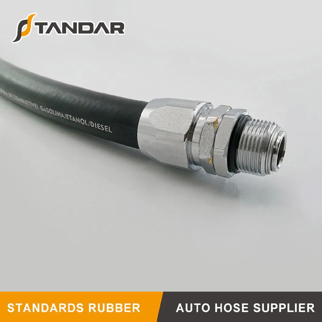 En 1360 High Pressure Oil Resistant Gates Blacksnake Flexible Rubber Petroleum Gasoline Hose