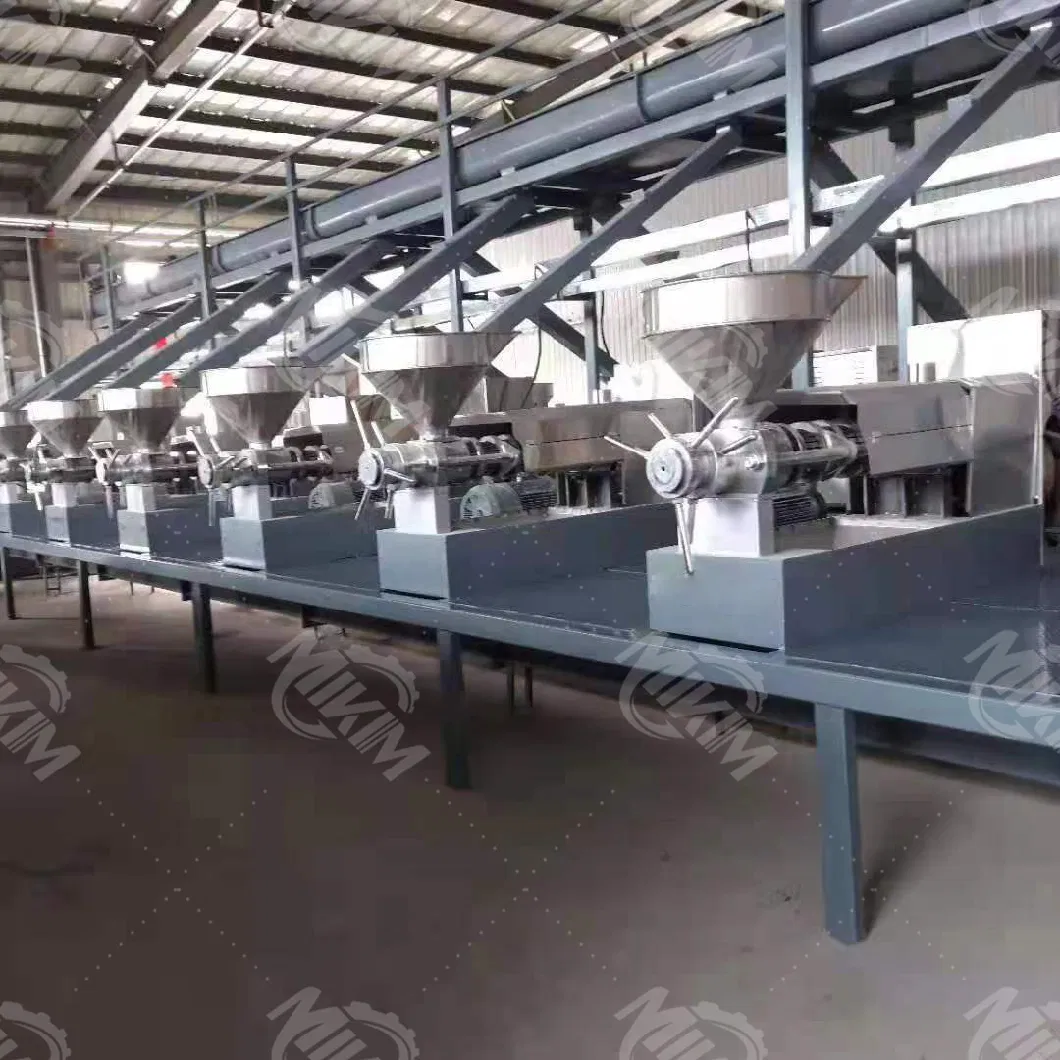 10t 50t 100t Cooking Oil Processing Making Machinery Hydraulic Oil Press Machine Seed Roaster Oil Presser Filter Refinery Production Line