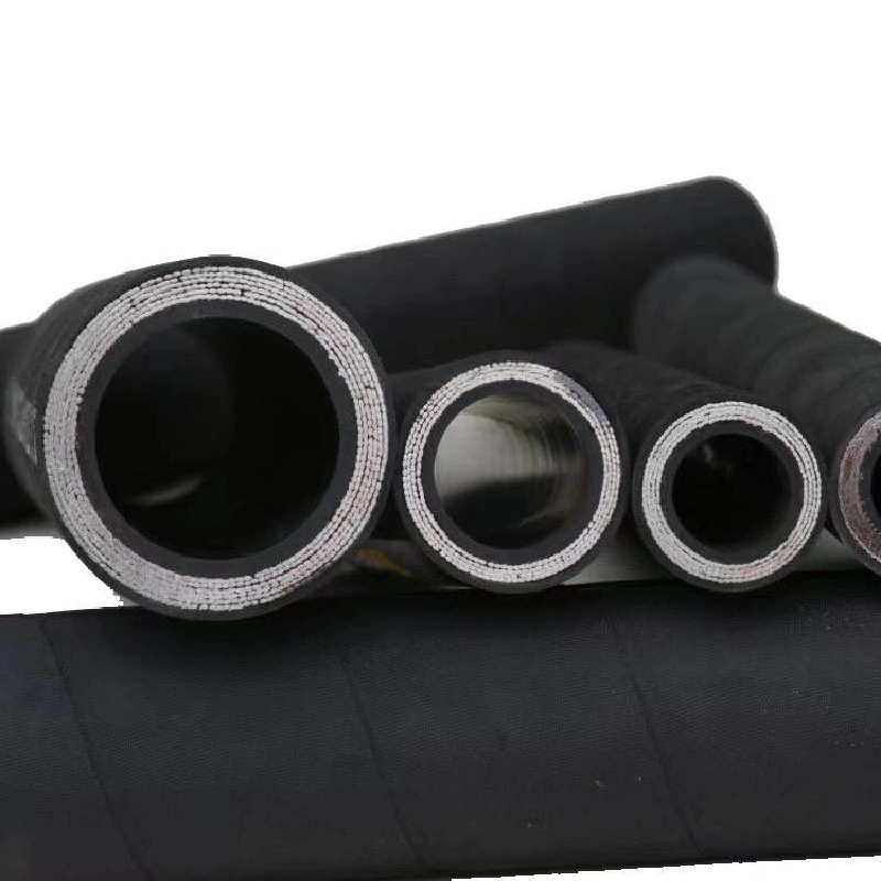 Manufacturer Customized Supply Rubber Hydraulic Hose Steam Hose Pipe Wear-Resistant Hose with High Quality