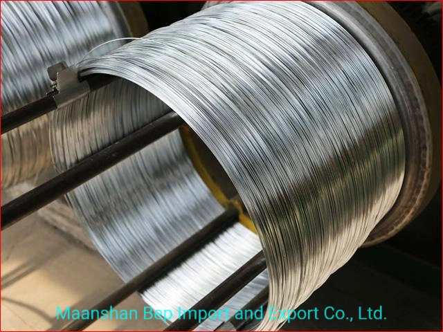 Hot Drawing Steel Wire with Zinc Coating for Durability