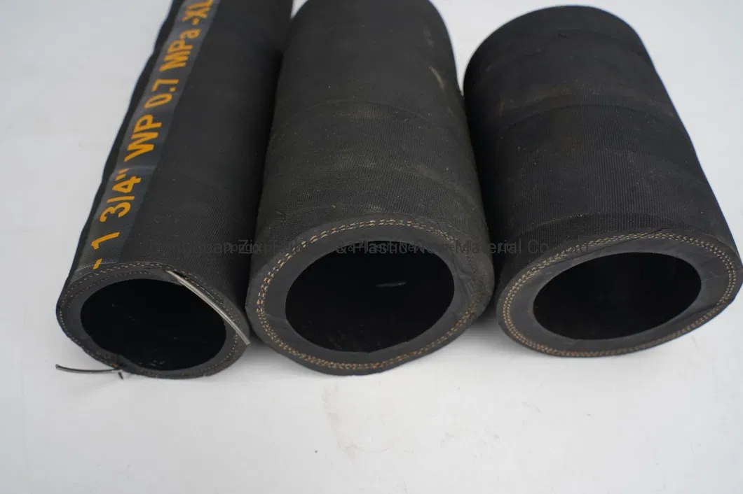 Black Wear Resistant Rubber Hose for Mud Sewage Waste Water