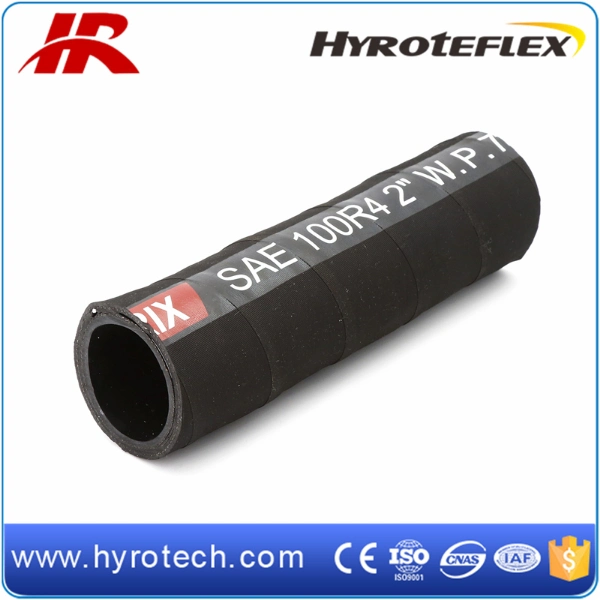 Certified Oil Suction 60 Meters Rubber Hydraulic Hose SAE100 R4 / DIN En 854 Standard