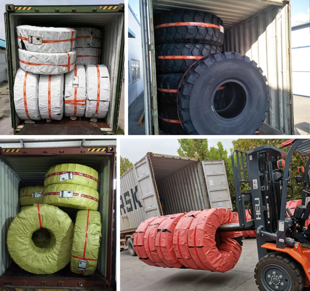 Hanmix off-The-Road G2 OTR Tyres Skid Steer Loader Tyre Excavator Tires Grader Tyre 13.00-24 14.00-24 15.5-25 Bias Tires