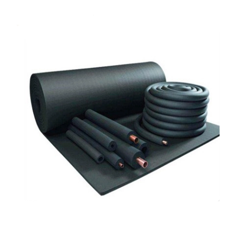 Flexible Thermal Insulation Tube Soft Rubber Foam Insulation NBR Tubes