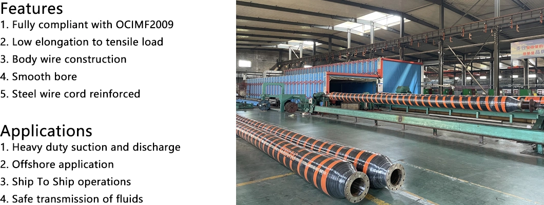 Marine Yokohama Seaflex Sts Flexible Hose for Ship-to-Ship Transfer Operations