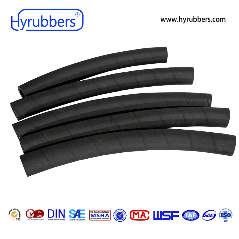 Flexible Braided Fabric Rubber Abrasion Resistant Air Water Hose