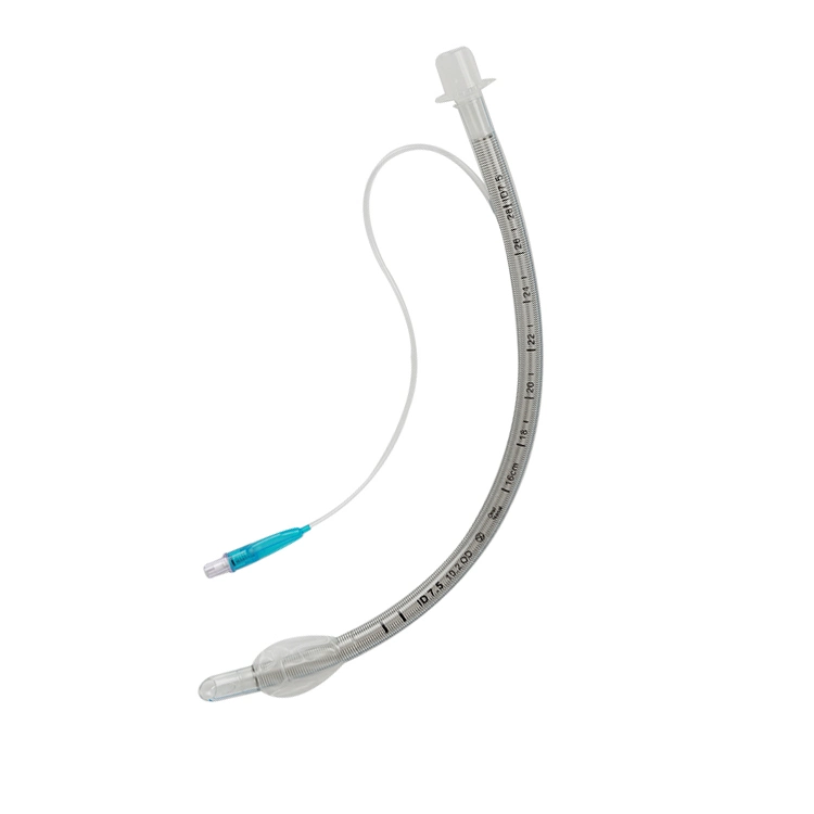 Orcl Manufacturer Disposable PVC Armored Spiral Subglottic Endotracheal Tube