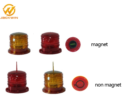 Factory Price Magnetic Solar Warning Light with Flashing Function