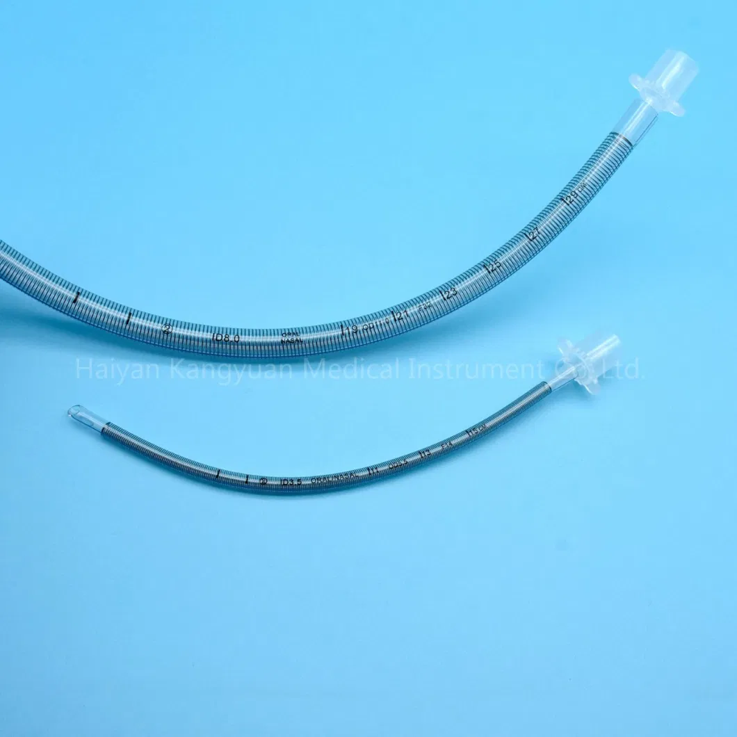 Flexible Armored Reinforced Endotracheal Tube Soft Tip Without Cuff