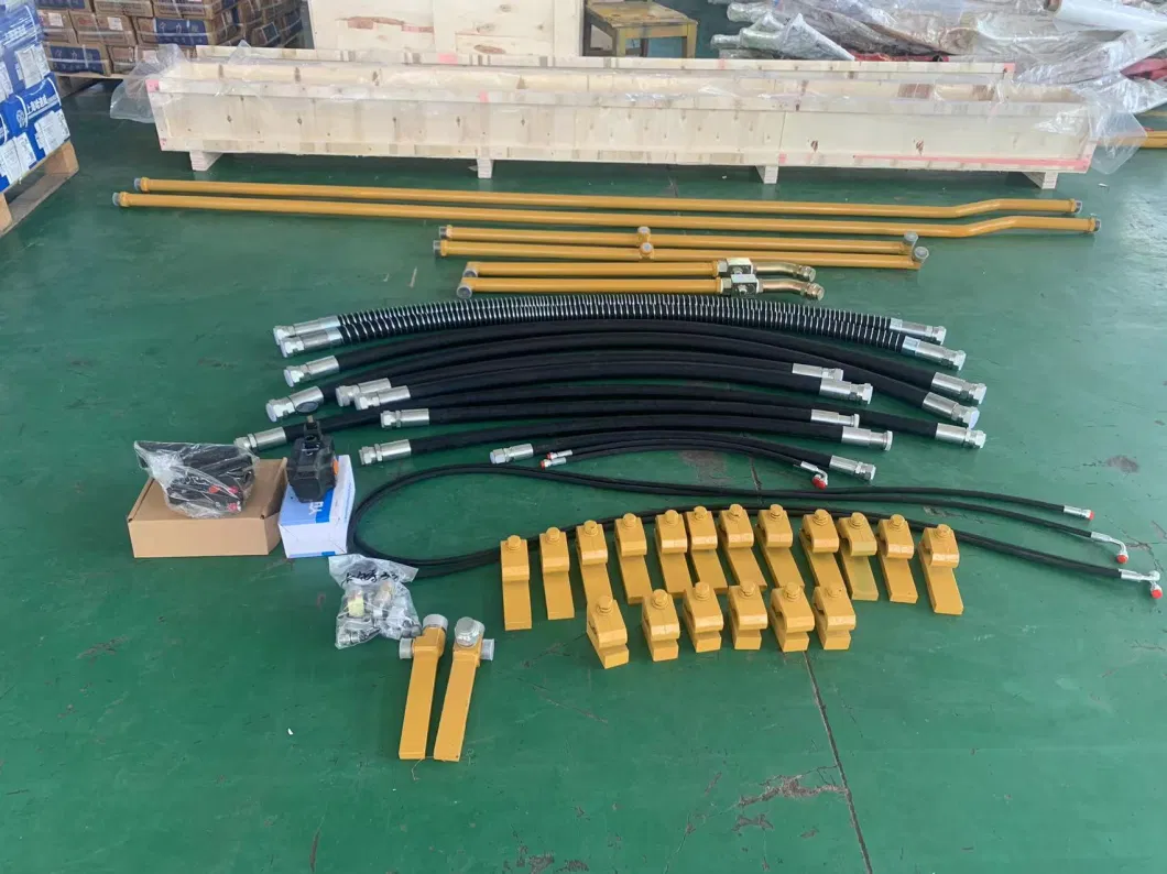 Excavator Aux Piping Hydraulic Breaker Hammer Oil Pipeline Steel Hose Pipe Line Manufacturer