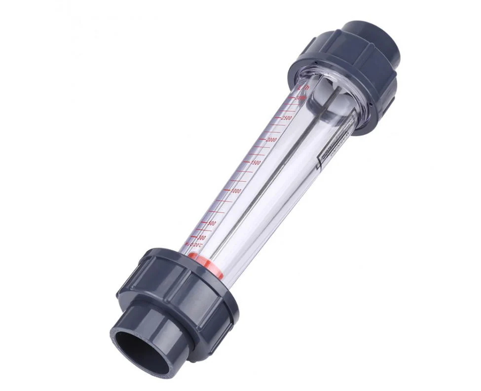 10-1000L/H Plastic Flow Meter Tube Float Liquid Flowmeter