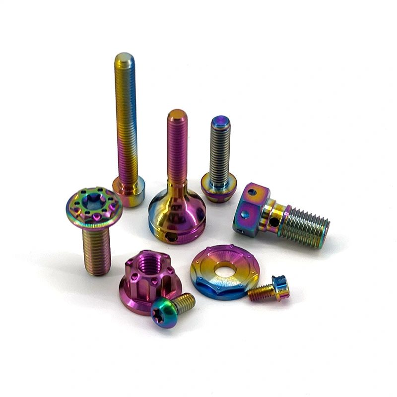 Incoloy 825 M2 Titanium Alloy Colorful Self Tapping Stud Screws Bolt Nut Price