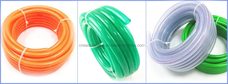 No Toxic Grade Flexible PVC Fiber Reinforced Braided Water Hose Pipe