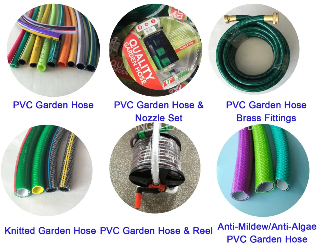 PVC Garden Hose for Lawns, Water Hose, Boat Hose, Flexible Durable and Leakproof