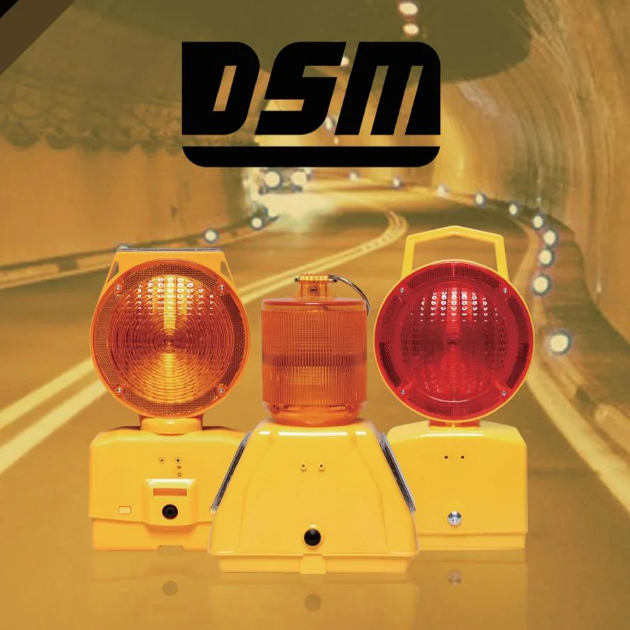Road Safety Flashing LED Traffic Warning Light (DSM-03) Barricade Lamp