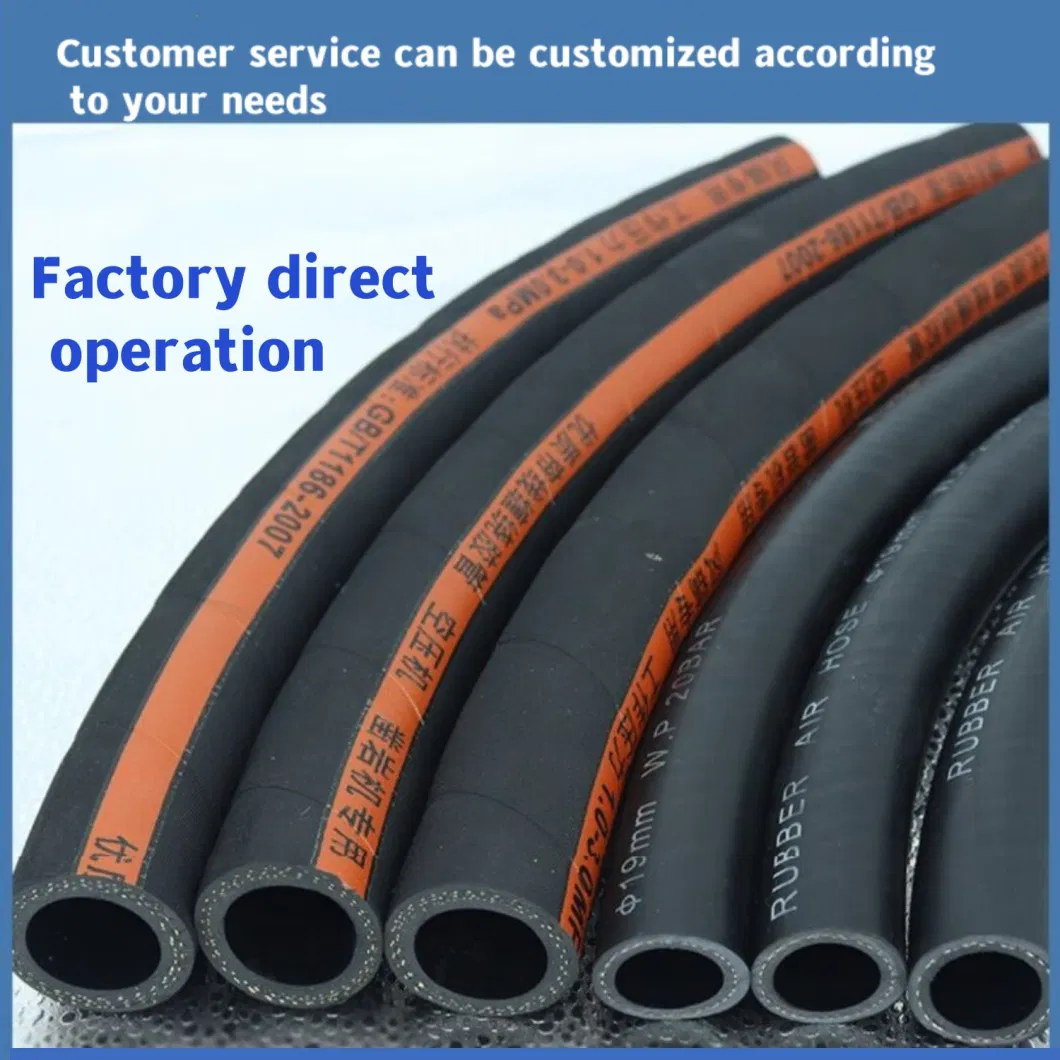 High Temperature and Oil Resistant Heat Resistant Black Rubber Hose