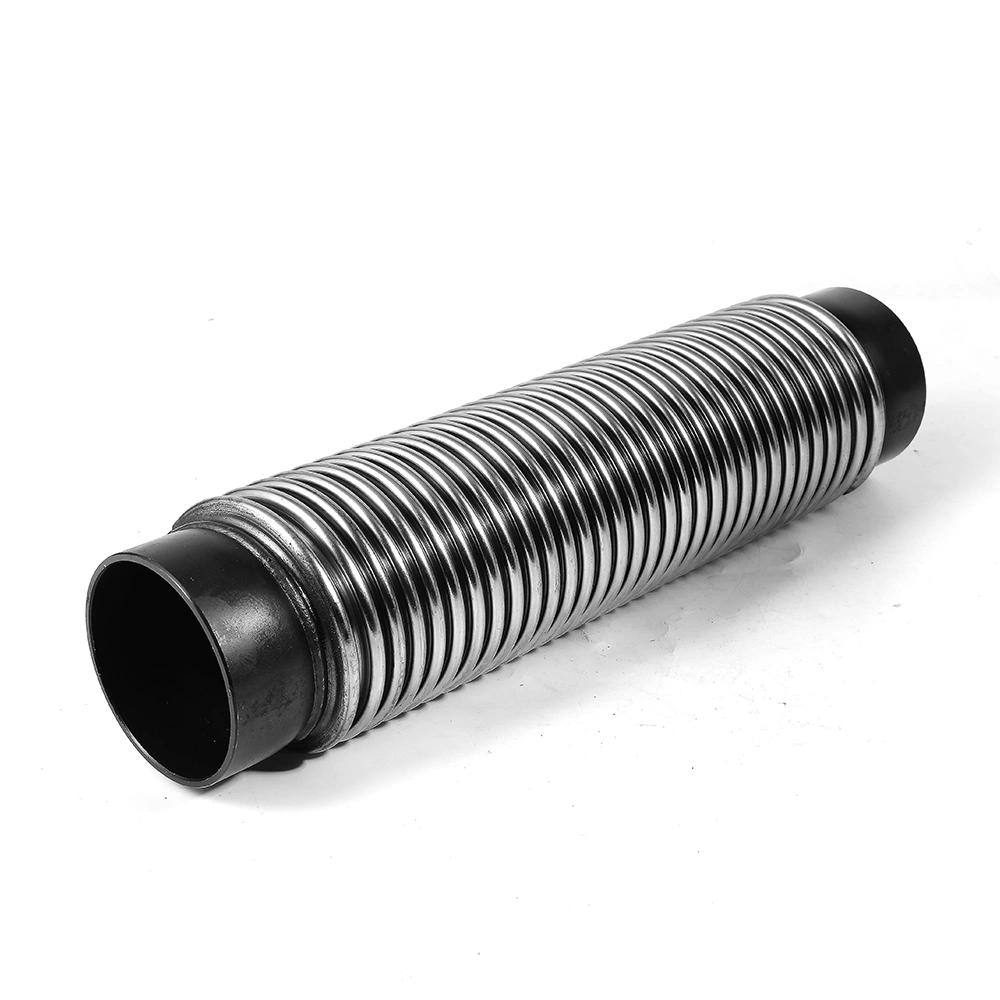 Truck Car Exhaust Muffler Flex Pipe Expansion Bellow Stainless Steel Double Braided Flexible Bellows