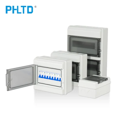 Phpc-36 Outdoor Waterproof IP65 PC Plastic MCB DC 36 Way Main Switch Box Electrical Distribution Box
