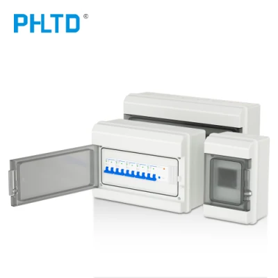 Phpc-36 Outdoor Waterproof IP65 PC Plastic MCB DC 36 Way Main Switch Box Electrical Distribution Box