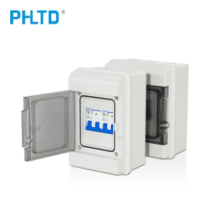 Phpc-36 Outdoor Waterproof IP65 PC Plastic MCB DC 36 Way Main Switch Box Electrical Distribution Box