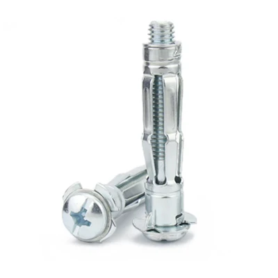 Heavy Duty Plasterboard Screw Plug Anchor Carbon Steel Hollow Wall Anchor Wall Plug Galvanized Anchor