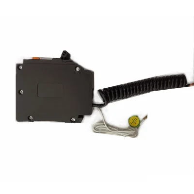 Middle Market 6ka 1p+N Plug in Type RCBO Black Color Circuit Breaker
