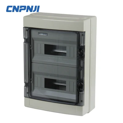 Ha Series 4-36 Ways IP65 Plastic Power Electrical Waterproof Distribution Box Panel Box with Circuit Breaker Box