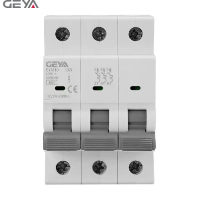 Geya Normal Type Miniature Circuit Types of MCB Breaker Standard Box