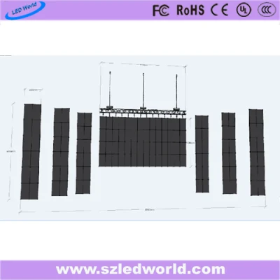 Indoor / Outdoor Full Color SMD Billboard Display Wall LED Sign Wholesale Advertising Board Panel (P2 P2.5 P3 P3.91 P4 P5 P4.81 P5.95 P6 P6.25 P8 P10)