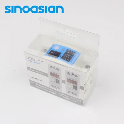 110-300V AC 20.8A Auto Reconnect Current Overload Electronic Circuit Breaker