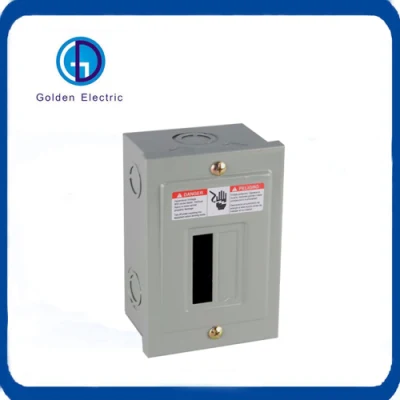 6way Single Phase Domestic Residnetial Commercial Distribution Box Load Center Electrical Panel Board with Circuit Breaker