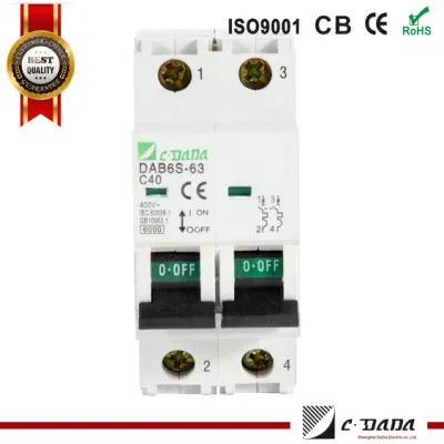 DAB6s-63 6ka 2p CB Approved Miniature Circuit Breaker