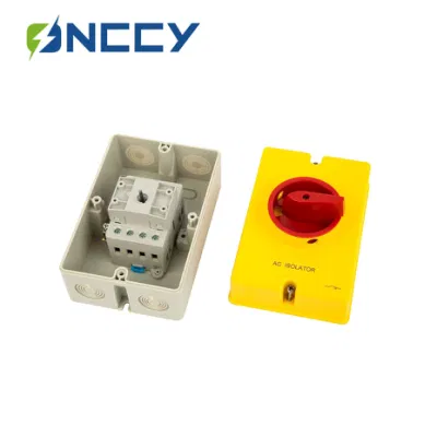 AC Isolator Enclosure Box 800V 16A-125A