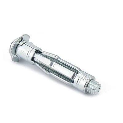 Heavy Duty Plasterboard Screw Plug Anchor Carbon Steel Hollow Wall Anchor Wall Plug Galvanized Anchor
