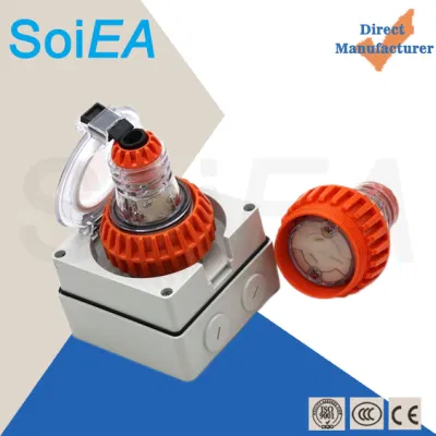 Manufacturer 3p 4 Pin 5p 32AMP 500V Male Electrical Connector Waterproof Australia Industrial Plug 56p332 56p432 56p532