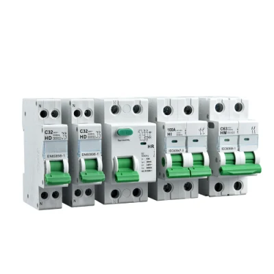 Jieli Scm Hr RCCB Residual Current Circuit Breaker 4 Pole AC MCB