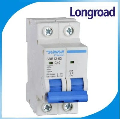 Low Cost Miniature Circuit Breaker Srb1-63-Series 4.5ka