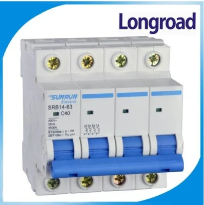 Low Cost Miniature Circuit Breaker Srb1-63-Series 4.5ka