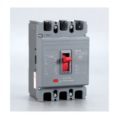 16A-1250A 3p 4p Electrical Molded Case Circuit Breaker Electronic Adjustable MCCB