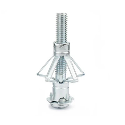 Heavy Duty Plasterboard Screw Plug Anchor Carbon Steel Hollow Wall Anchor Wall Plug Galvanized Anchor
