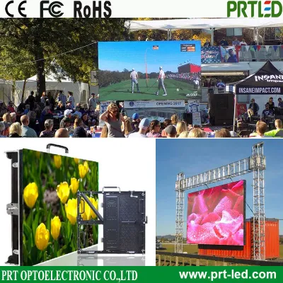 Front/Rear Service LED Screen Full Color LED Billboard Advertising Video Wall Event/Stage Background Screen Rental LED Display Panel (P2.5 P2.6, P2.9, P3.91)