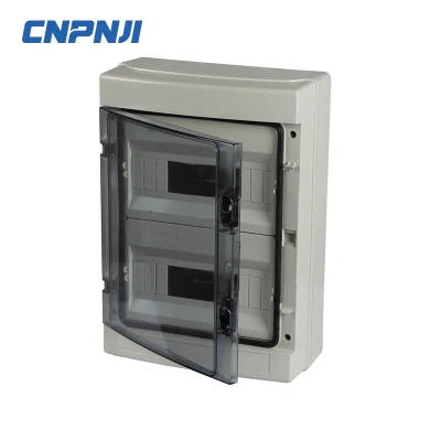 Ha Series 4-36 Ways IP65 Plastic Power Electrical Waterproof Distribution Box Panel Box with Circuit Breaker Box