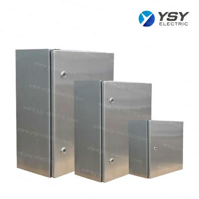 Outdoor Waterproof Wall Mounted Stainless Steel/Aluminum Electric Electrical Box Metal Enclosure Distribution Box /Solar Combiner Box