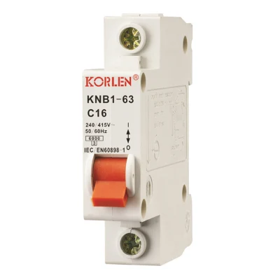 Miniature Circuit Breaker Motor Breaker Knb1-63