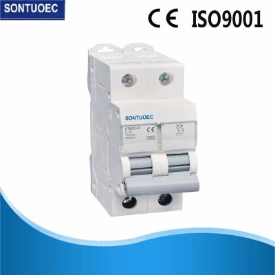 MCB 4p 63A 6ka Electrical Miniature Circuit Breaker D Curve
