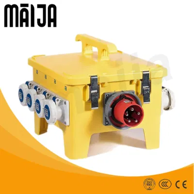 IP67 Mounting Portable Electrical Box Power PVC Distribution Board with MCB