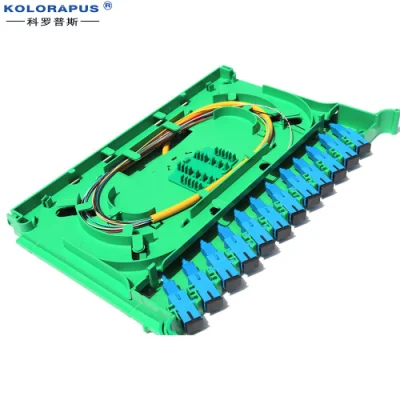 Kolorapus Sc 12 Ports Optical Patch Panel Fiber Optic Distribution Box